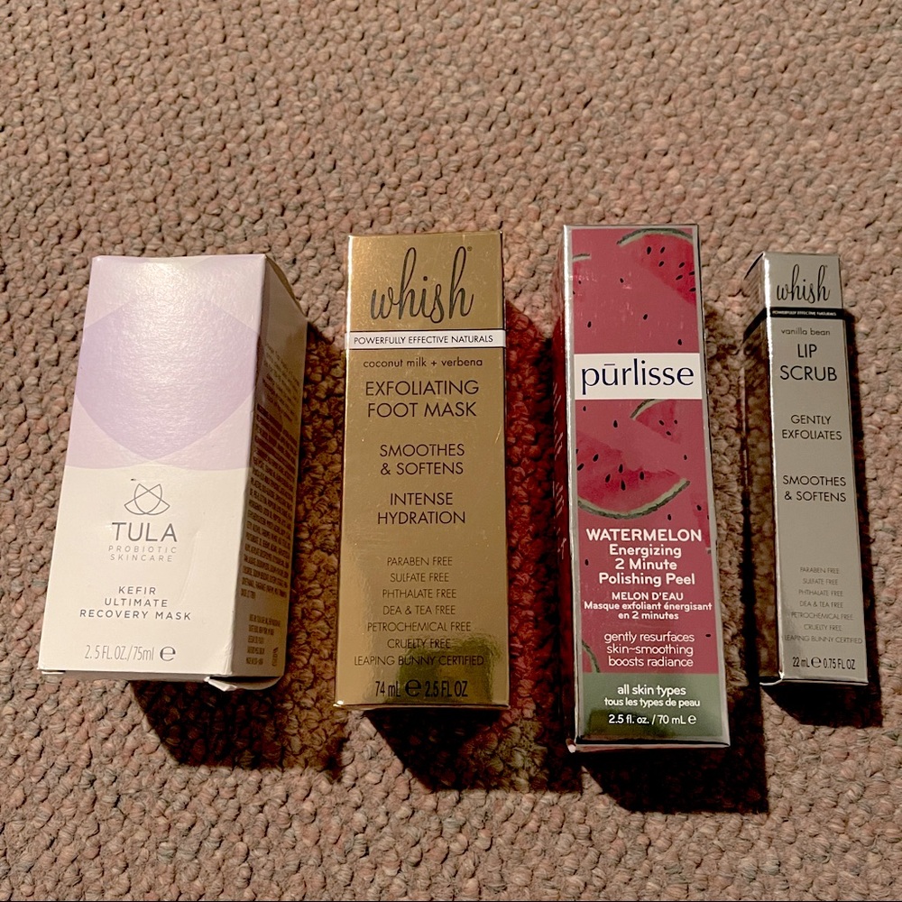 NWT Tula Whish Purlisse Spa Bundle